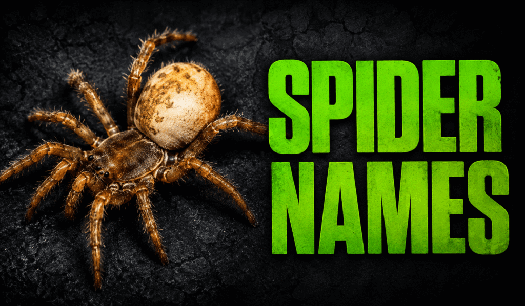 300+ Spider Names: Cute, Funny, Cool, Creepy, and Unique Ideas