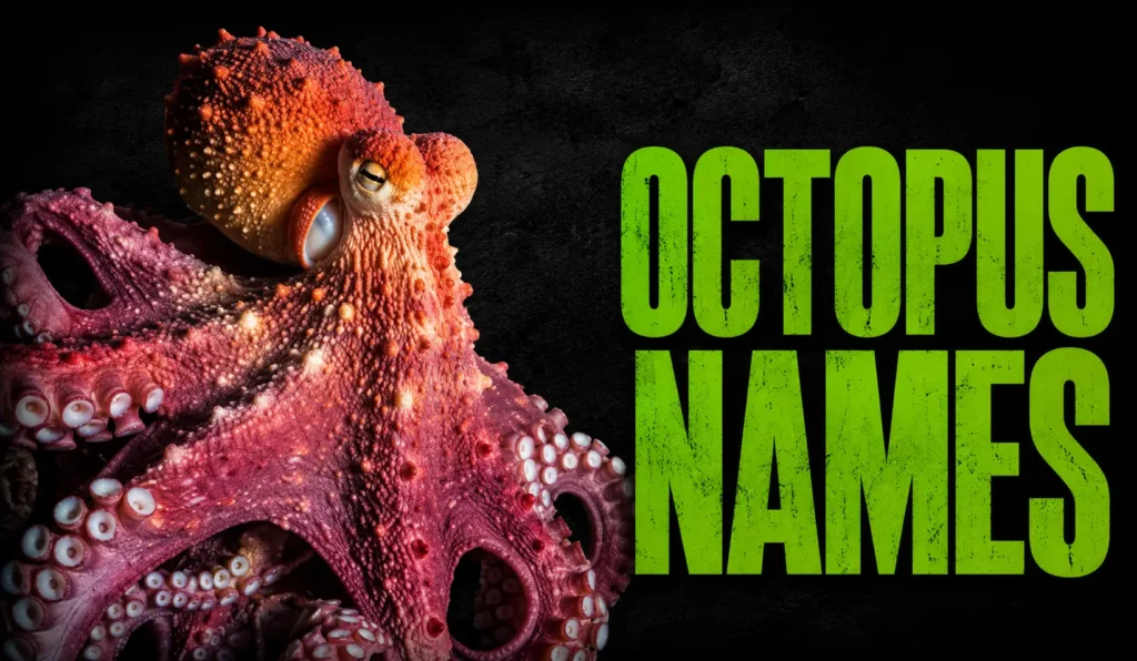 550+ Octopus Names: Cute, Funny, Unique & Creative Ideas 