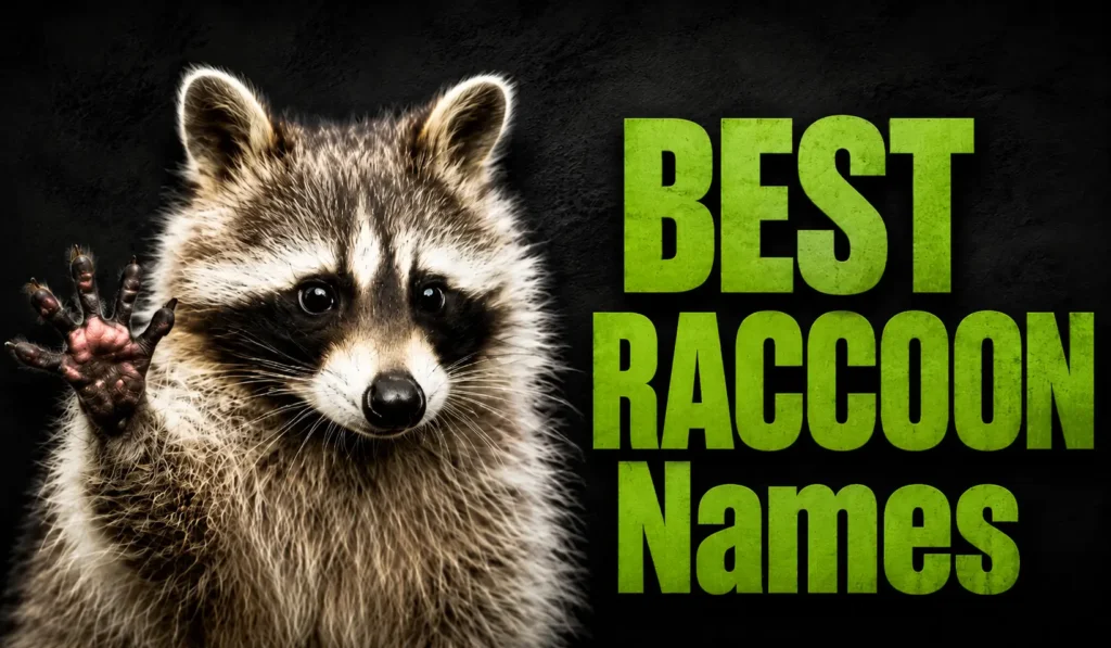 350+ Best Raccoon Names That Are Cute, Funny, Clever, and Unique