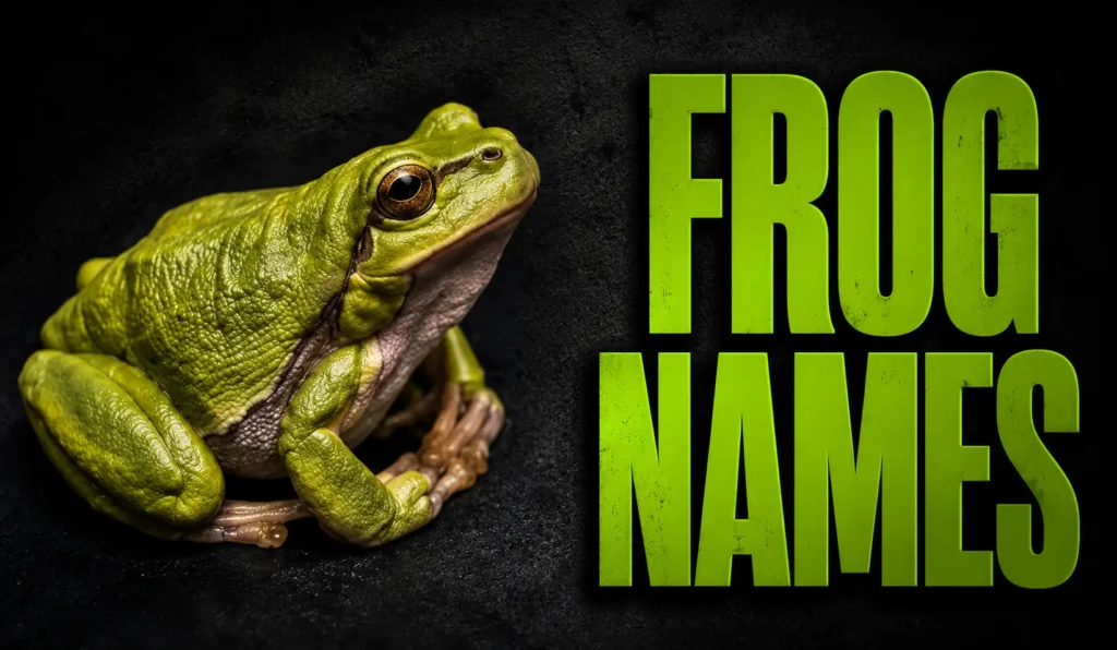 800+ Frog Names: Cute, Funny, Unique, and Creative Ideas