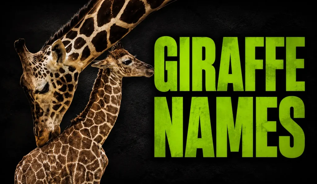1100+ Giraffe Names With Meanings: Cute, Funny, Cool, and Unique Ideas 