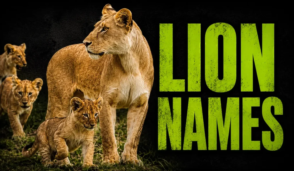 850+ Lion Names: Powerful, Cute, Royal, and Unique Ideas 