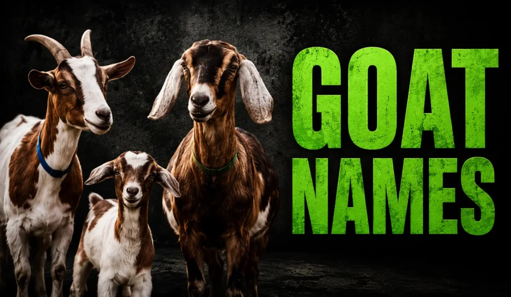 850+ Best Goat Names: Cute, Funny, Unique, and Meaningful Ideas