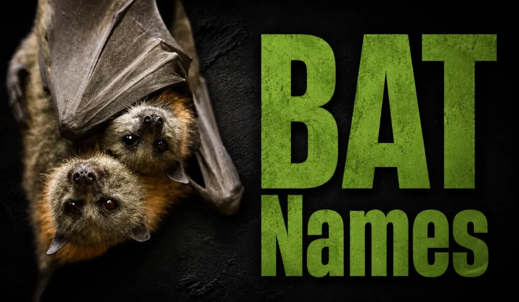 500+ Best Bat Names: Cute, Funny, Cool, Spooky & Unique Ideas