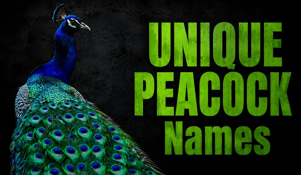 Unique Peacock Names: 500+ Creative Ideas With Meanings for Every Peafowl