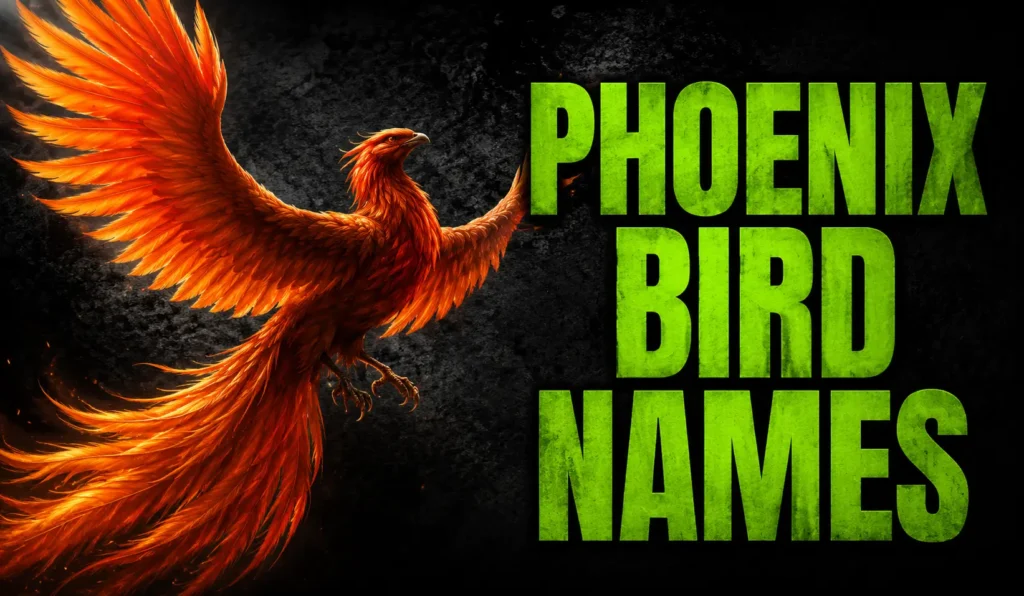 700+ Phoenix Bird Names With Meanings (Mythical, Powerful, Cute & Unique Ideas)