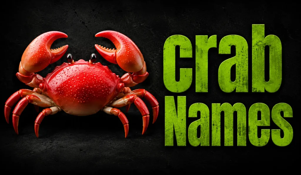 250+ Crab Names: Funny, Cute, Famous & Creative Ideas