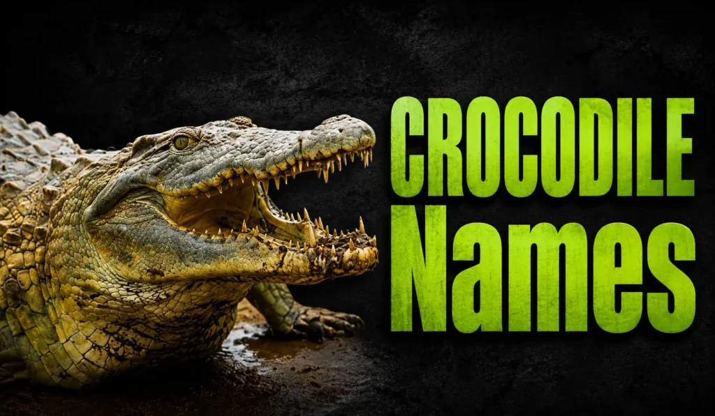 500+ Unique Crocodile Names for Male, Female & Baby Crocs