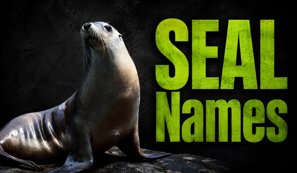 300+ Best Seal Names: Cute, Funny & Cool Ideas