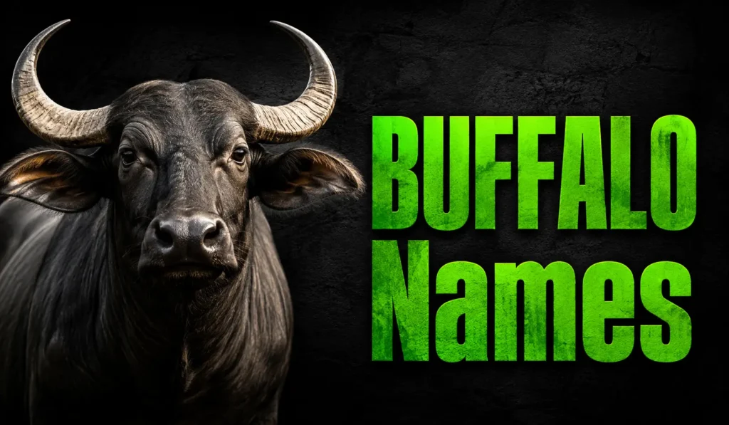 300+ Buffalo Names: Cute, Funny, Cool & Unique Ideas