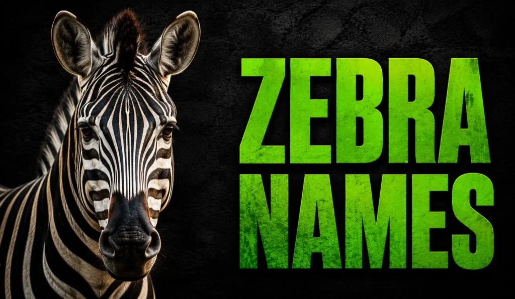 300+ Zebra Name Ideas: Cute, Funny & Meaningful Picks