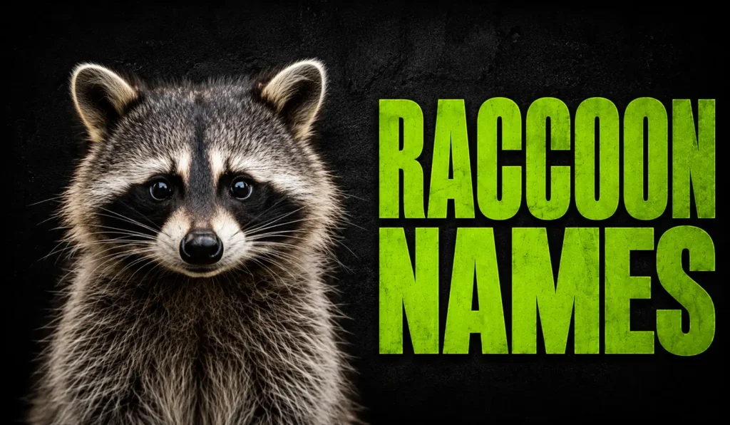 350+ Raccoon Names: Cute, Funny & Unique Ideas