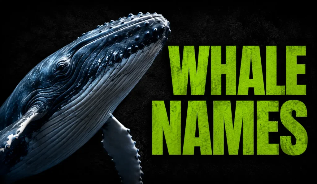 350+ Best Whale Names for Every Type of Whale 