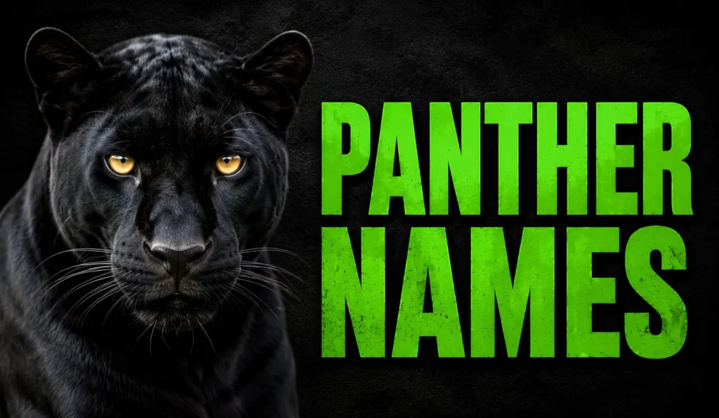 600+ Panther Names: Cool, Cute, Funny & Unique Ideas