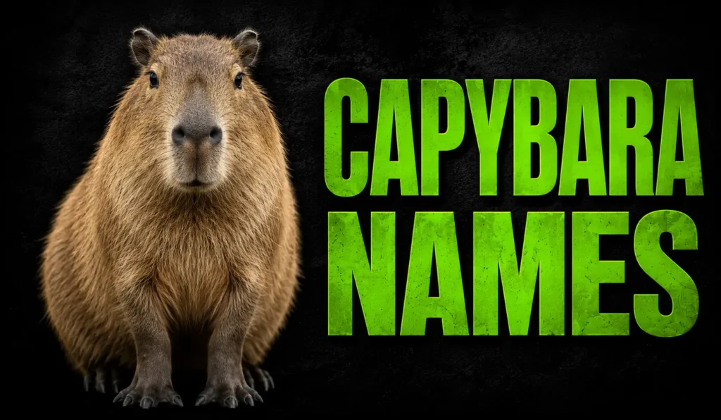 500+ Capybara Names: Cute, Funny, Cool & Unique Ideas