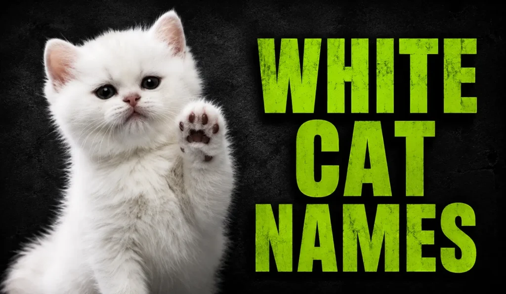 350+ Cute White Cat Names You’ll Love for Your Kitty 