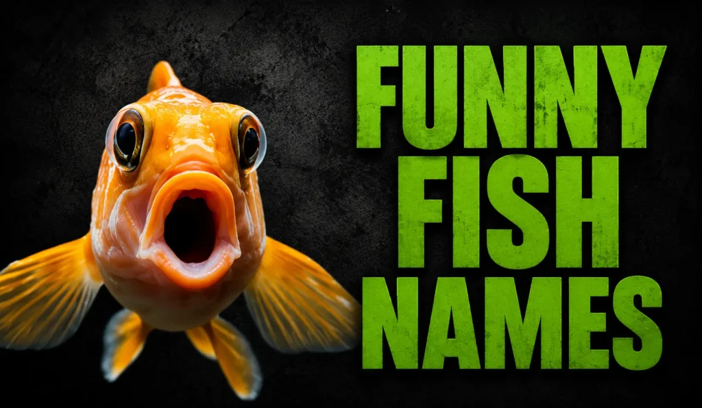 300+ Funny Fish Names: Clever, Punny & Hilarious Ideas
