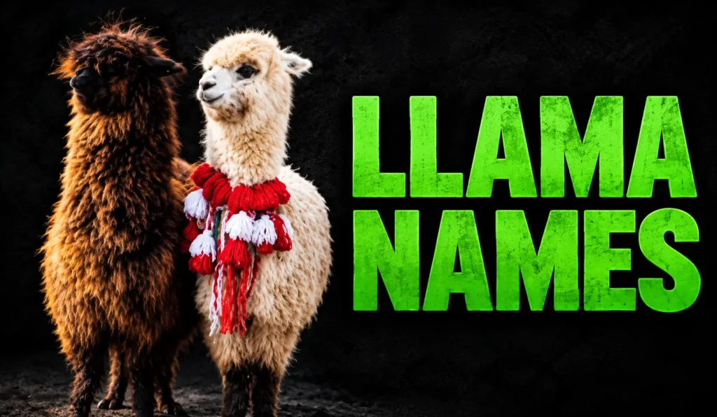 500+ Llama Names: Cute, Funny, Unique & Cool Ideas