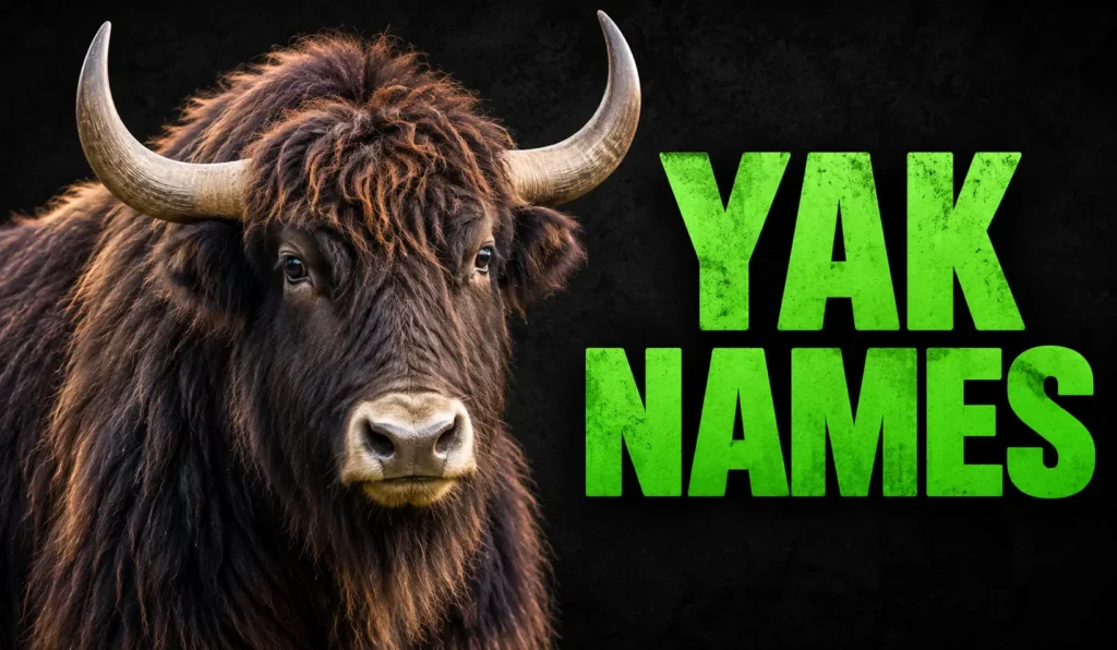 300+ Yak Names: Cute, Cool, Funny & Unique Ideas