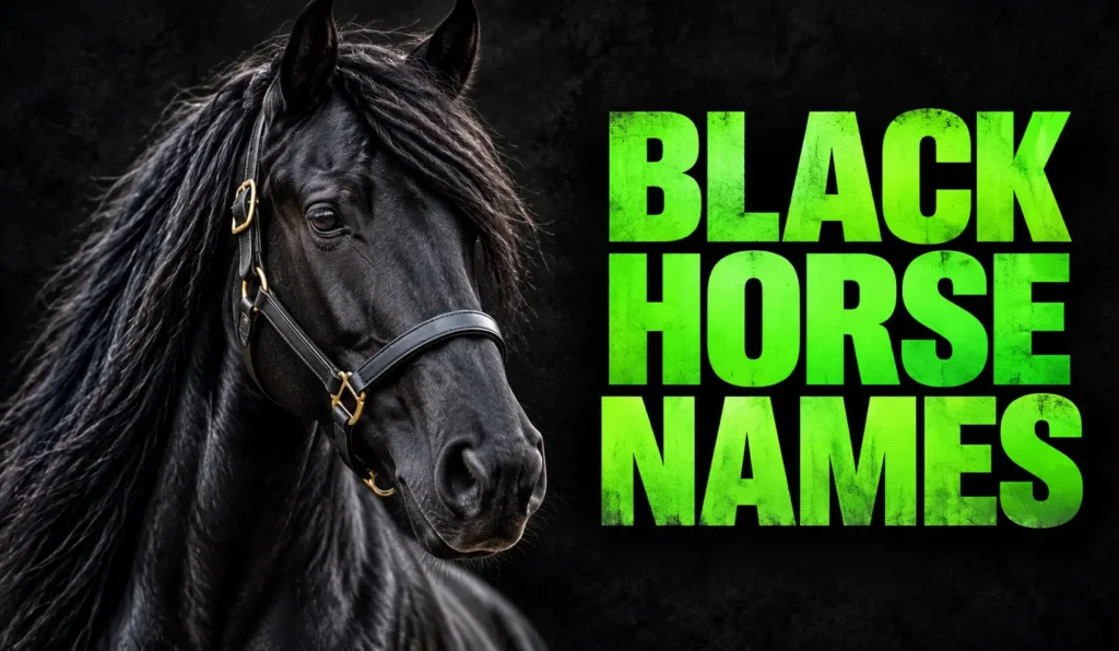 Black Horse Names: 500+ Unique, Cool & Powerful Ideas