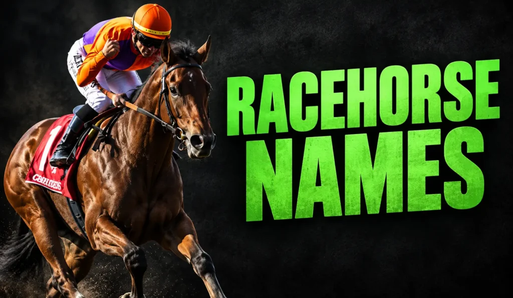 300+ Racehorse Names: Famous, Cool, Funny & Powerful