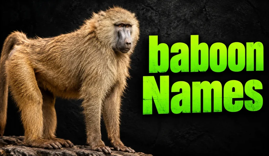 500+ Baboon Names: Cute, Funny, Cool & Unique Ideas