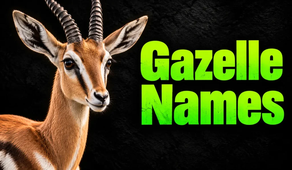 300+ Gazelle Names: Cute, Cool, Funny & Unique Ideas