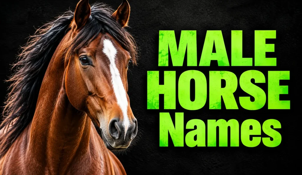 300+ Male Horse Names: Strong, Unique, Funny & Classic