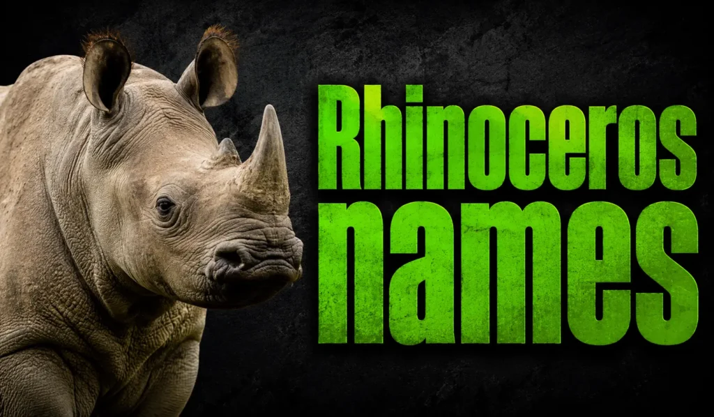 400+ Rhinoceros Names: Cute, Funny & Unique Ideas
