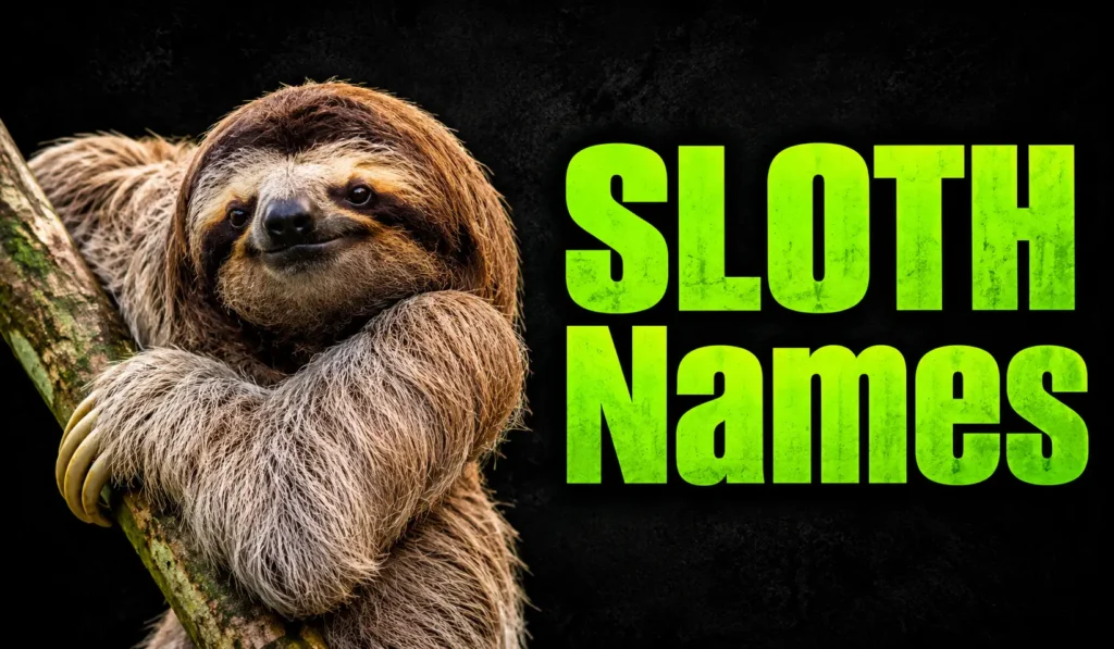 Sloth Names: 350+ Cute, Funny, Cool & Unique Ideas