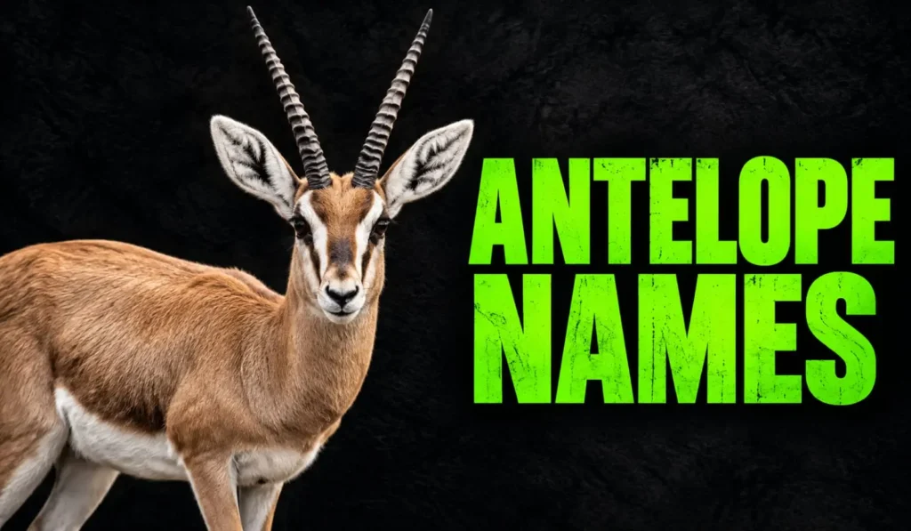 500+ Antelope Names: Cute, Cool, Funny & Unique Ideas