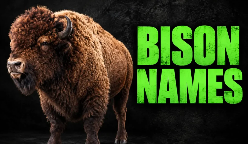 300+ Bison Names: Cute, Cool, Funny & Unique Ideas 