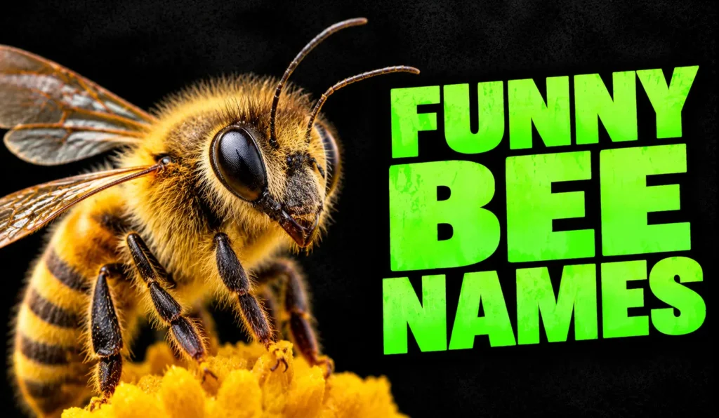 300+ Funny Bee Names: Cute, Punny & Creative Ideas
