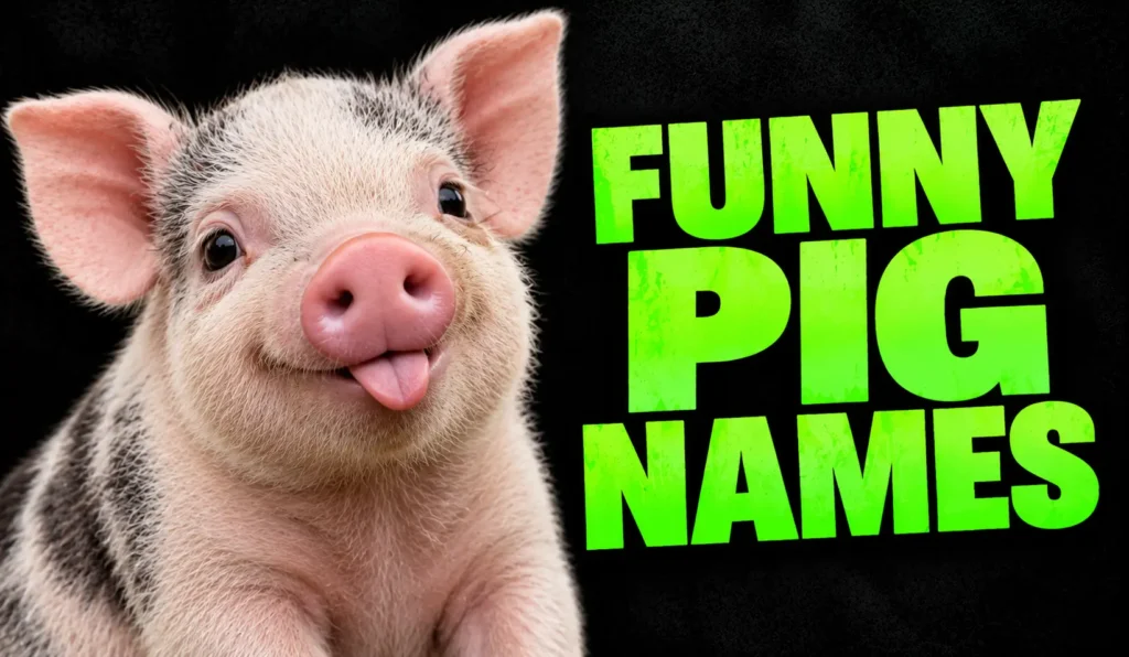 250+ Funny Pig Names That Are Cute and Clever