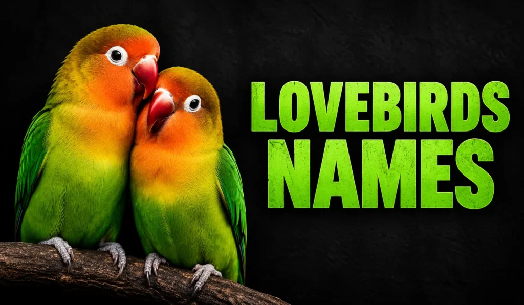 600+ Lovebird Names: Cute, Funny & Unique Ideas