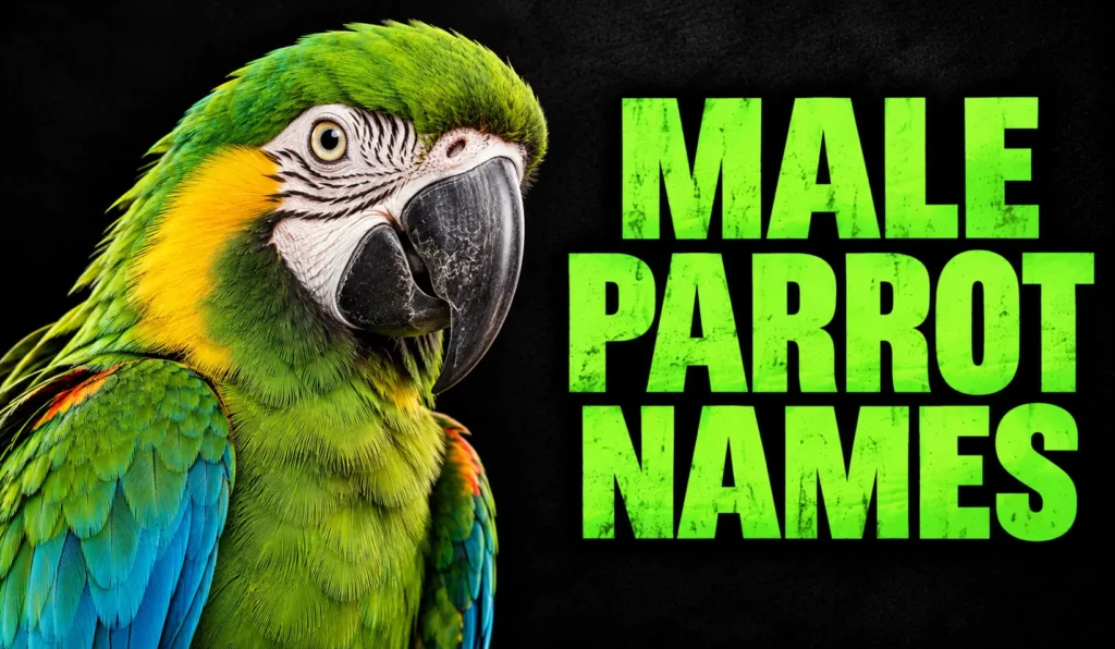 250+ Male Parrot Names: Cute, Cool, Funny & Unique